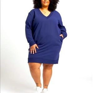 Universal Standard Valerie V Neck Sweater Dress